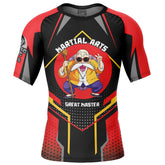 Master Roshi Dragon Ball Z Short Sleeve Rash Guard Compression Shirt