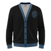 Megumi Divine Dogs Jujutsu Kaisen Knitted Cardigan Sweater