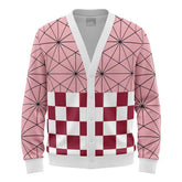 Nezuko Kamado Demon Slayer Knitted Cardigan Sweater