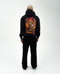 Rengoku X Flaming Tiger - Demon Slayer Hoodie