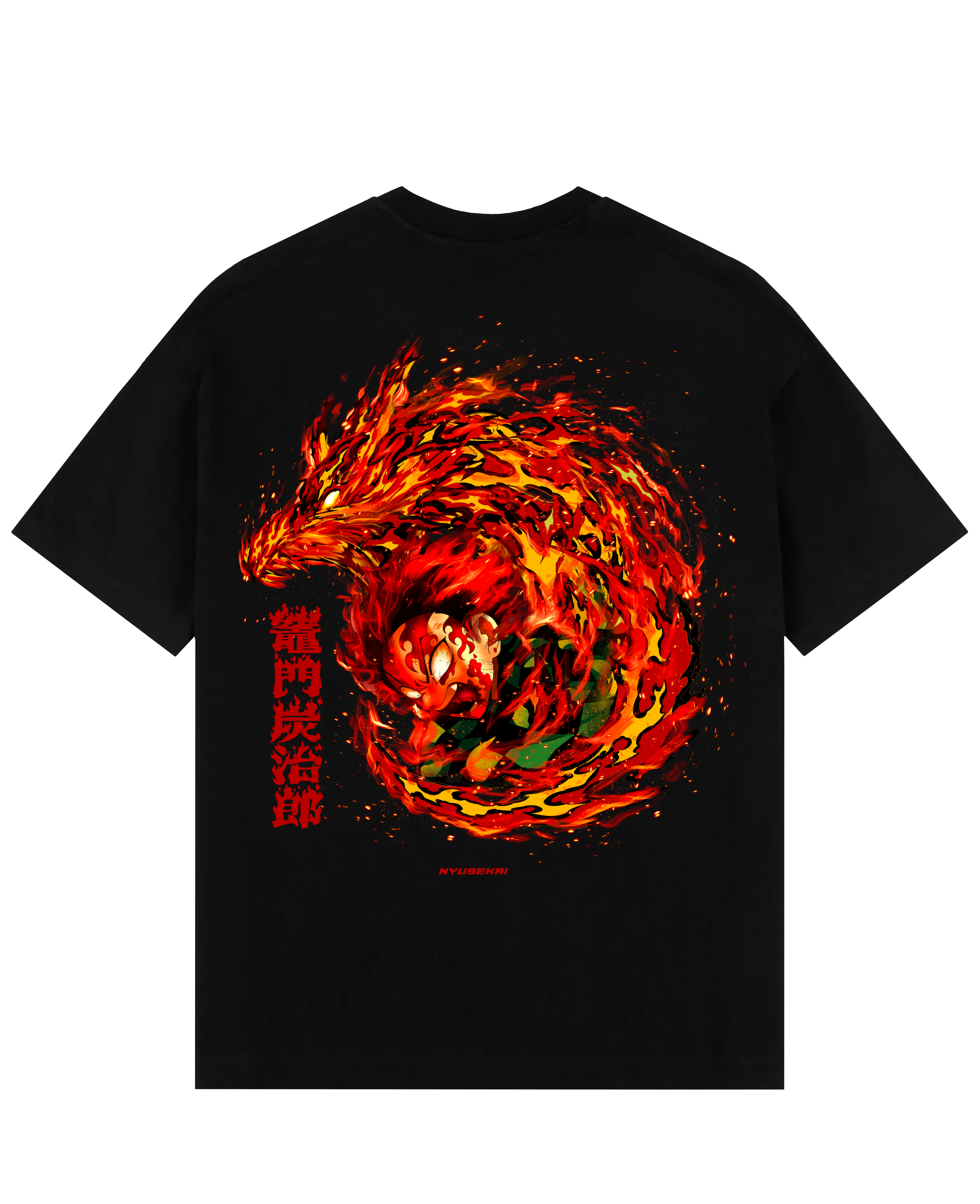 Tanjiro X Rage - Demon Slayer Oversize T-Shirt