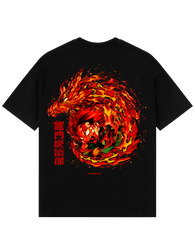 Tanjiro X Rage - Demon Slayer Oversize T-Shirt