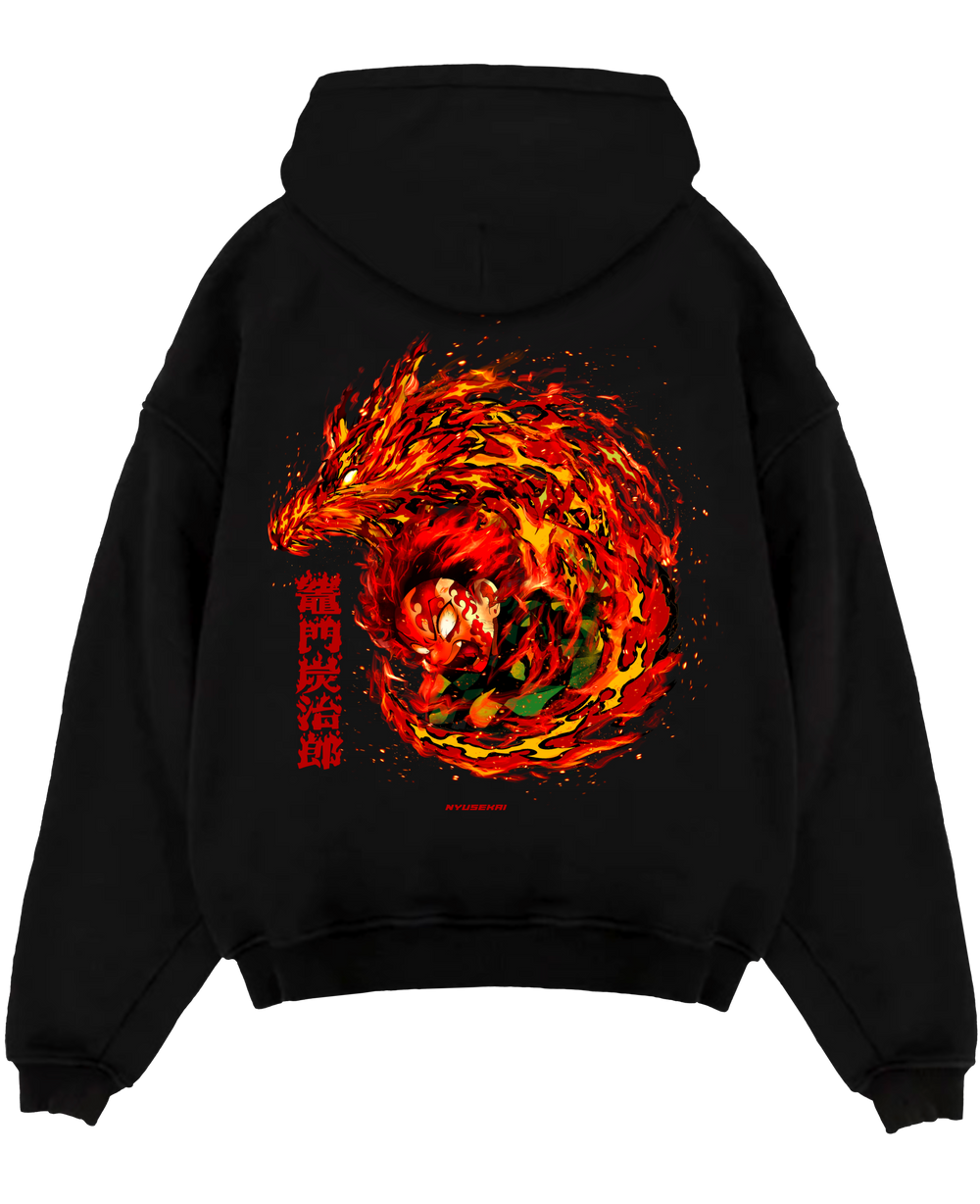 Tanjiro X Rage - Demon Slayer Hoodie