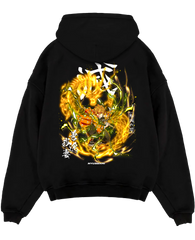 Zenitsu X Thunder Dragon - Demon Slayer Hoodie