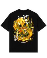 Zenitsu X Thunder Dragon - Demon Slayer Oversize T-Shirt