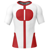 Omni Man Invincible Short Sleeve Rash Guard Compression Shirt