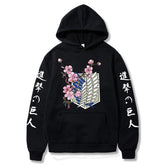 Otakuri "Scouting Legion (Floral)" Attack on Titan Unisex Hoodie
