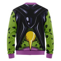 Perfect Cell Dragon Ball Z Knitted Cardigan Sweater