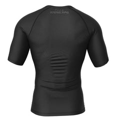 Punisher Marvel Short Sleeve Rash Guard Compression Shirt