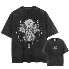 Nysekai "Demon Seal" 2-Sided Vintage Oversized T Shirt