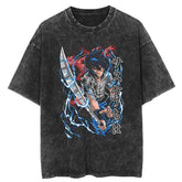 Nysekai "Lightning Flash" Vintage Oversized T Shirt