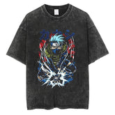 Nysekai "Lightning Blade" Vintage Oversized T Shirt