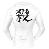 Sanemi Shinazugawa Demon Slayer Long Sleeve Rash Guard Compression Shirt