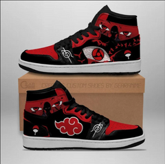 Itachi Sharingan Eyes Mid 1 Basketball Shoes - Nysekai