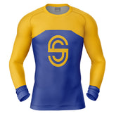 Shapesmith Invincible Long Sleeve Rash Guard Compression Shirt