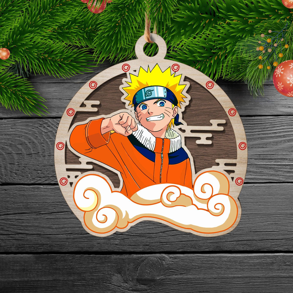 Naruto With Cloud Ornament Anime Ornaments - Nysekai