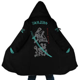Tanjiro Kamado Samurai Demon Slayer Dream Cloak Coat