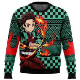 Tanjiro Kamado V2 Demon Slayer Ugly Christmas Sweater