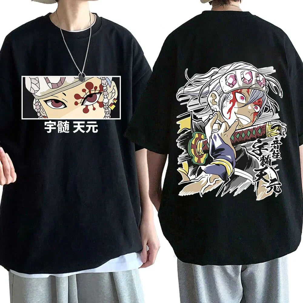 Tengen Uzui X Crazy - Demon Slayer Oversize T Shirt - Nysekai