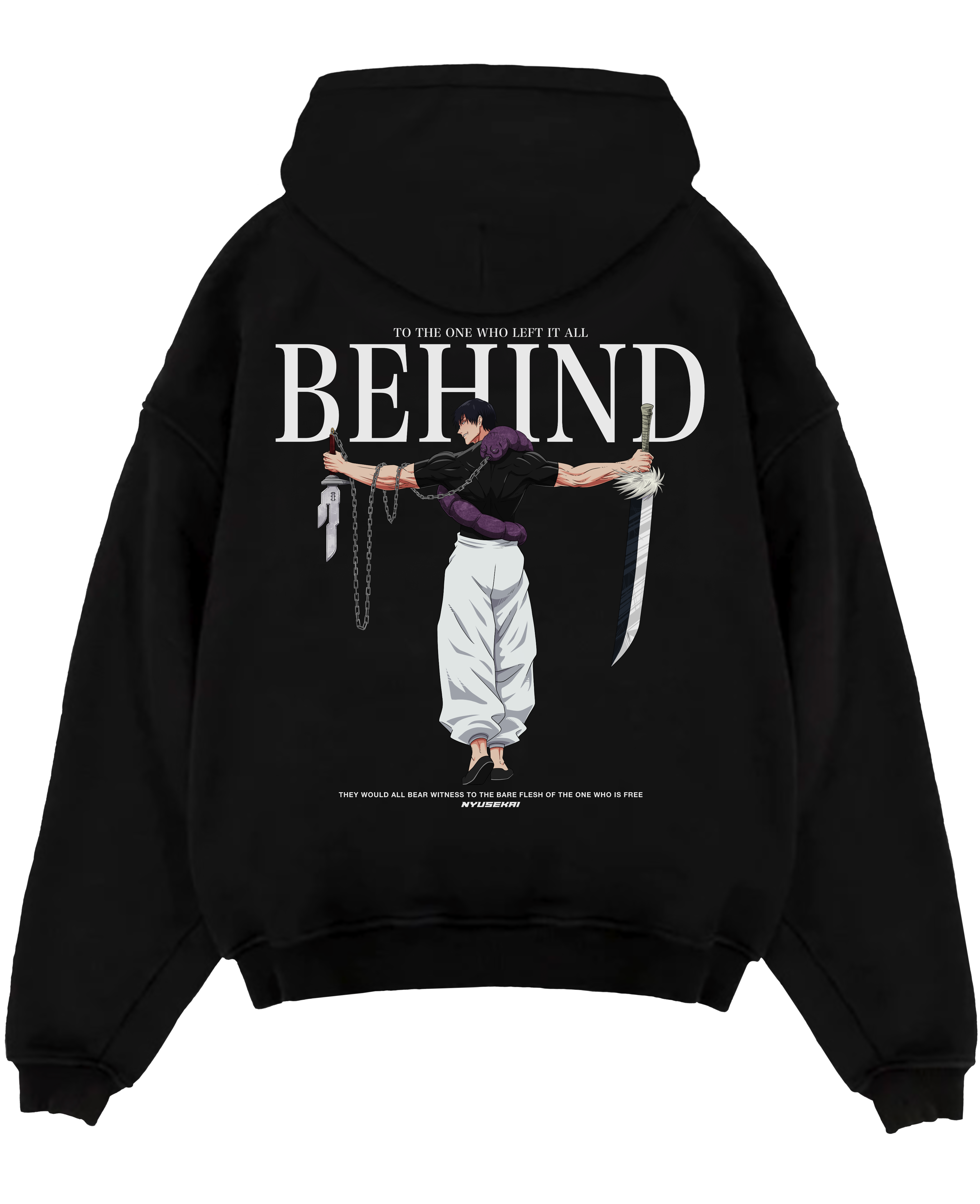 Toji X The one who left it all behind - Jujutsu Kaisen Hoodie