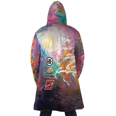 Trippy Ultra Instinct Goku Dragon Ball Z Dream Cloak Coat
