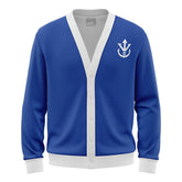 Vegeta Symbol Dragon Ball Z Knitted Cardigan Sweater