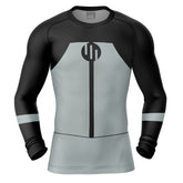 Viltrumite Black Invincible Long Sleeve Rash Guard Compression Shirt