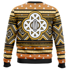 Zenitsu Agatsuma Demon Slayer Ugly Christmas Sweater