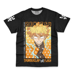 Zenitsu Agatsuma Even If Demon Slayer Streetwear T-Shirt
