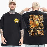 Zenitsu X Sleeping Beast - Demon Slayer Oversize T Shirt - Nysekai