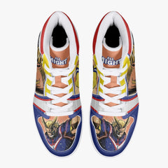All Might Plus Ultra My Hero Academia Mid 1 Basketball Shoes