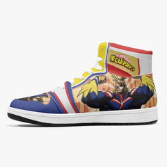 All Might Plus Ultra My Hero Academia Mid 1 Basketball Shoes