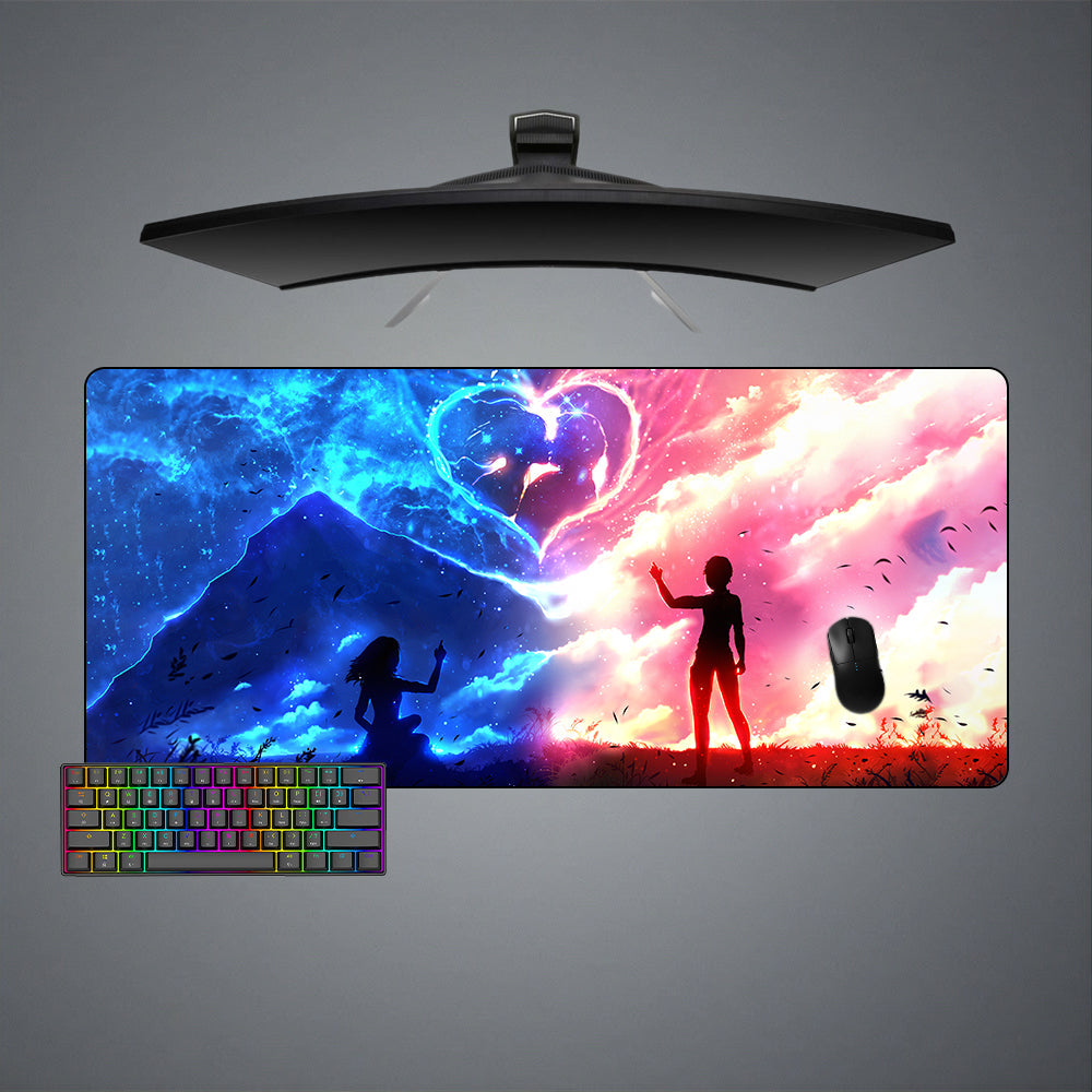 Anime Love Size Gaming Mouse Pad,