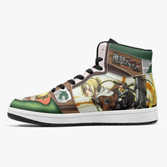 Annie Leonhart Military Police Attack on Titan Mid 1 Basketball Shoes