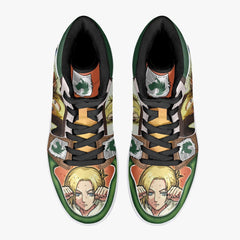 Annie Leonhart Military Police Attack on Titan Mid 1 Basketball Shoes