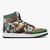 Annie Leonhart Military Police Shingeki no Kyojin Mid 1 Basketball Shoes