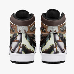 Annie Leonhart Training Corps Shingeki no Kyojin Mid 1 Basketball Shoes