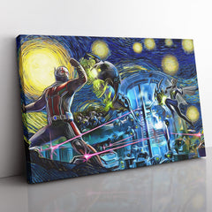 Antman Starry Night Canvas Print Wall Art - Nysekai