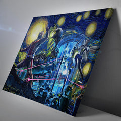 Antman Starry Night Canvas Print Wall Art - Nysekai
