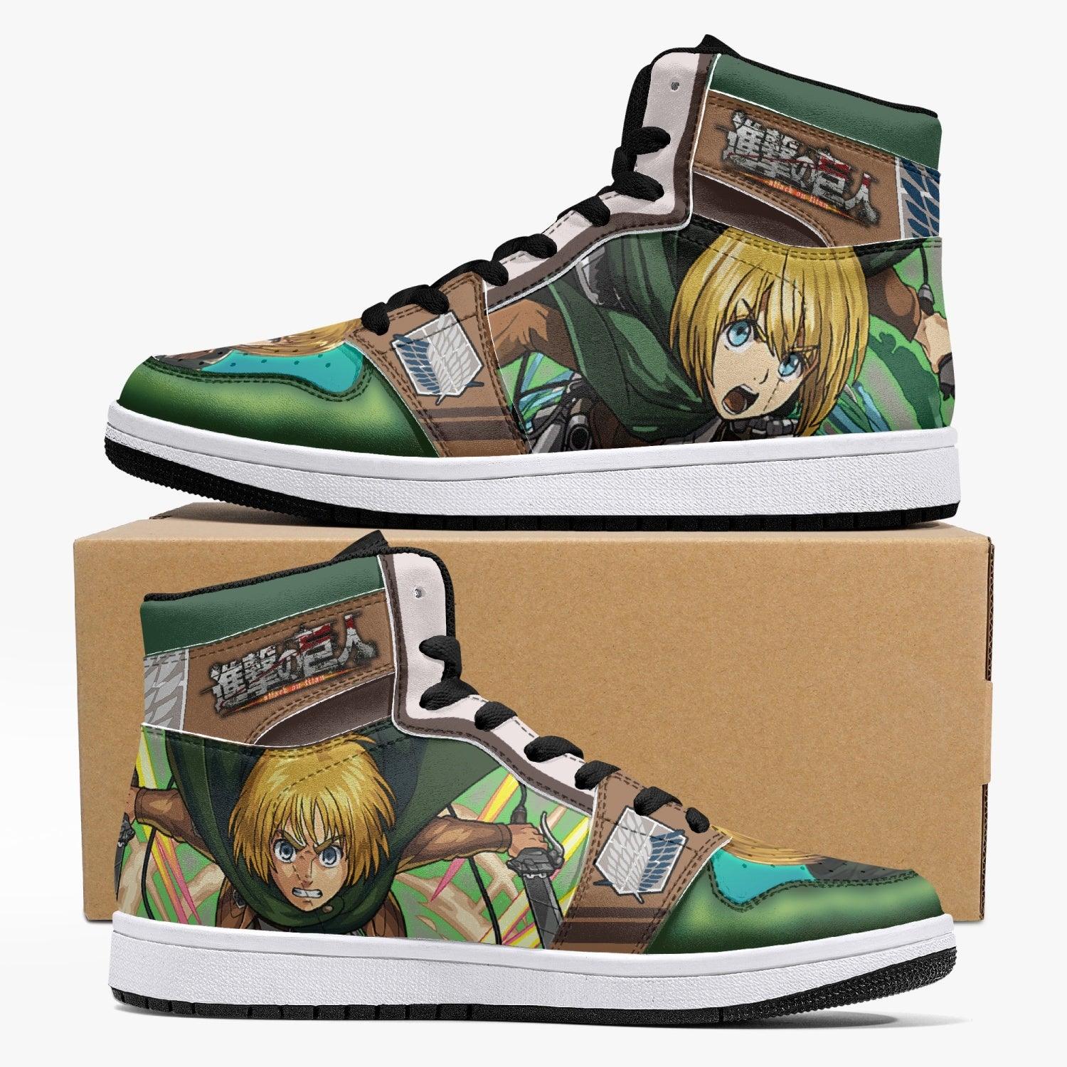 Armin Arlert Survey Corps Attack on Titan Mid 1 Basketball Shoes