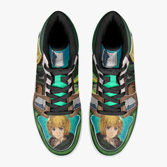 Armin Arlert Survey Corps Shingeki no Kyojin V2 Mid 1 Basketball Shoes