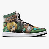 Armin Arlert Survey Corps Shingeki no Kyojin V2 Mid 1 Basketball Shoes