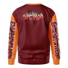 Asuka Langley Sohryu x Eva 02 Neon Genesis Evangelion Streetwear Sweatshirt