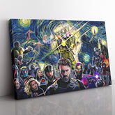 Avengers Starry Night Infinity War Canvas Print Wall Art - Nysekai