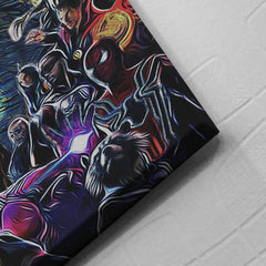 Avengers Starry Night Infinity War Canvas Print Wall Art - Nysekai