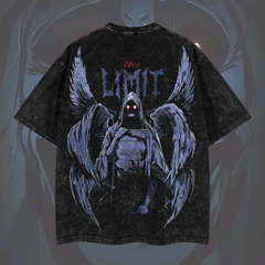 Nysekai "Statue of God Solo Leveling" Vintage Washed Oversized T-Shirt - Nysekai