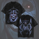 Nysekai "Statue of God Solo Leveling" Vintage Washed Oversized T-Shirt - Nysekai