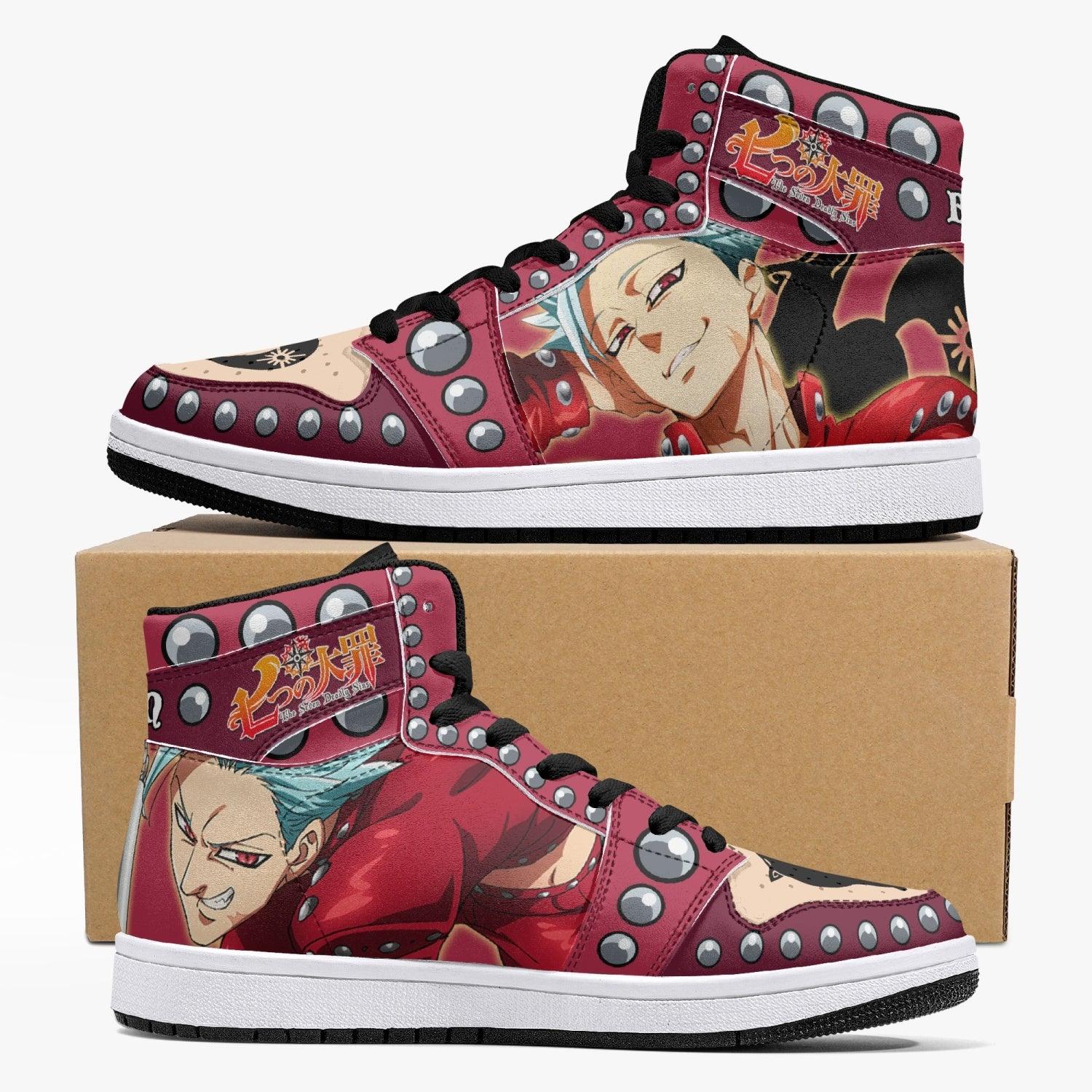 Ban Seven Deadly Sins Mid 1 Basketball Shoes