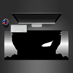 Guts Eye Black & White Size Gaming Mouse Pad,