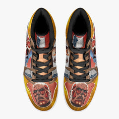 Bertholdt Hoover Colossal Titan Attack on Titan Mid 1 Basketball Shoes